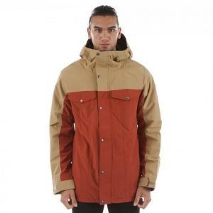 Burton Twc Greenlight Jacket Lumilautailutakki Beige / Punainen