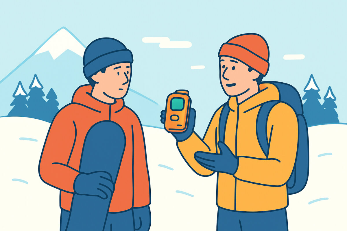 Avalanche transceiver retkilautailussa – käyttö ja koulutus